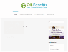 Tablet Screenshot of oil-benefits.com